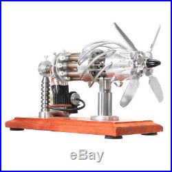 16 Cylinder Chaud Air Stirling Moteur Modèle Engin Générateur Éducatif Jouet Kit