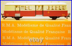 187 Ho RMA 1029 Remorque D´Autorail, Fnc XR 9237 Autorail Side-Car SNCF Neuf