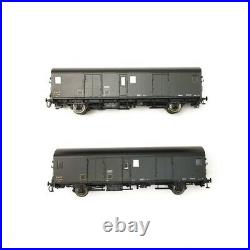 2 Fourgons Dqd2m SNCF Ep III HO 1/87 LSMODELS 30301