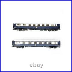 2 voitures restaurant Simplon Orient Express Ep IV et V -HO 1/87-RIVAROSSI HR432