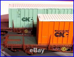 30 099 Ls Models 2 Wagons Porte Containers Cnc Voir Photos Neufs