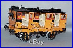 3.5 Gauge Model Railway Coaches to match HORNBY G104 Stephensons ROCKET train