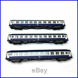 3 Voitures UIC Couchette SNCF Ep IV B9/C9 A4/4B5-HO 1/87-REE VB216