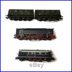 3 locomotives V120, V140 et V188 digitale Fx HO-1/87-MARKLIN 37203 DEP17-394