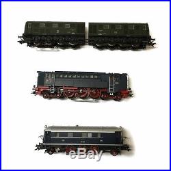 3 locomotives V120, V140 et V188 digitale Fx HO-1/87-MARKLIN 37203 DEP17-394