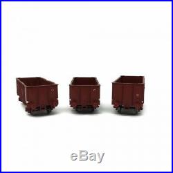 3 tombereaux UIC OCEM 29 Sncf Elmo 29 epIV-HO-1/87-LSMODELS 30260