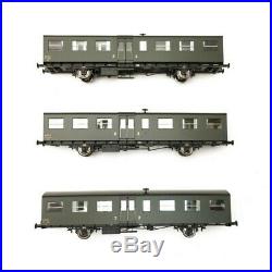 3 voitures SO, 16m 1 porte Ep III A SNCF-HO 1/87-REE VB240