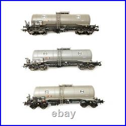 3 wagons-citernes, Eva DB Ep IV-HO-ROCO 76052