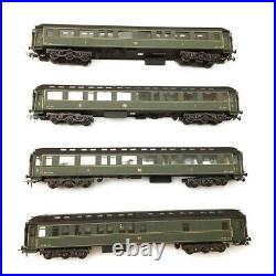 4 Voitures du P. O. HO 1/87-FULGUREX DEP300-004 4 Voitures du P. O. HO 1/87-FULGUREX DEP300-004