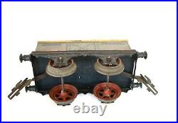 AC21256 Vintage Carette Gauge1 Toile Recouvert Wagon 135/10/48