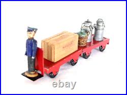 AC3301 Vintage Märklin 0 échelle'Electrocart' Bagages Chariot Avec Loads 2682
