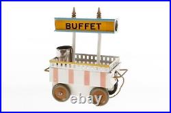 AC3313 Vintage Bing 0/1 échelle Buffet Chariot