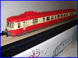 Autorails X 2800 Proto Models livrée rouge et crème à toit rouge NEUF échelle O