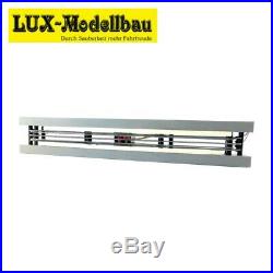 Banc nettoyeur de roues pour locomotive et wagons-HO 1/87-LUX MODELLBAU 9301
