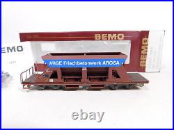 CU756-0,5 # Bemo H0m 2287 109 Kiestransportwagen Arge Arosa Fad 8709 Rhb Mint+