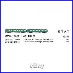 Coffret 2 voitures OCEM Ep III ETAT-HO 1/87-LSModels MW40393
