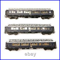 Coffret 3 voitures Simplon-Orient Express ep II -HO 1/87-MARKLIN 42791