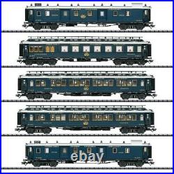 Coffret 5 voitures Simplon-Orient Express Ep II -HO 1/87-TRIX 23219