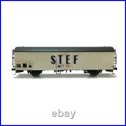 Coffret de 2 wagons couverts STEF SNCF ép IV-HO-1/87-LSMODELS 30238