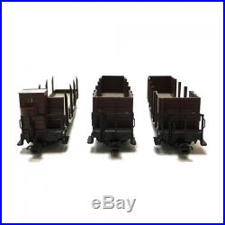 Coffret de 3 Wagons transport de bois ÖBB-HOe-1/87-ROCO 34609