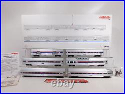 DN786-6 # Märklin H0 AC 43600 US USA Streamliner-Set Amtrak Lumière Très Bon +