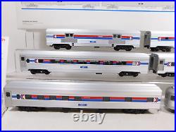 DN786-6 # Märklin H0 AC 43600 US USA Streamliner-Set Amtrak Lumière Très Bon +