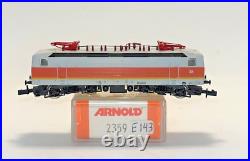 Echelle N Arnold 2307 Eletric Locomotive Séries 143 584-1 Remplacement Boîte
