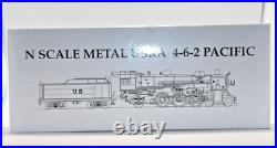 Echelle N Model Power 7412 Superior Qualité Métal Usra 4-6-2 C & NW Locomotive