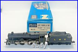 Echelle N PECO NL-21 Classe 5XP'Jubilé' 4-6-0 En Lms Noir Original Boite