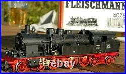 Fleischmann 4078 Locomotive à Vapeur Br 78 434 La DB Époque 3 Bon IN Ovp, Bw