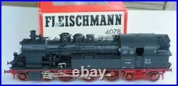 Fleischmann 4078 Locomotive à Vapeur Br 78 434 La DB Époque 3 Bon IN Ovp, Bw