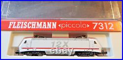 Fleischmann 7312 N Locomotive Électrique AEG Br 128 12X De DB Impeccable Éprouvé
