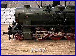 Fleischmann H0 4814 2810 P10 Locomotive à Vapeur Kpev Bon État Complète Function