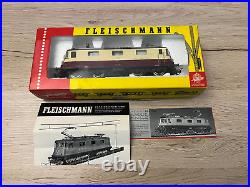 Fleischmann H0 Locomotive Électrique 1141 11156 Re4/4 AC Bon État Fonction