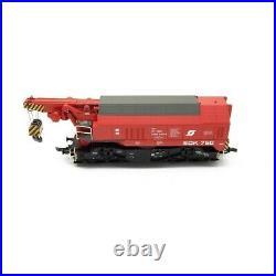 Grue ferroviaire pivotante EDK 750 ÖBB Ep V digital son 3R-HO 1/87-ROCO 79036