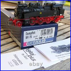 Gützold 40130 H0 AC Br 75 555 Locomotive-Tender Le Dr Époque 3 Digital Ovp Très