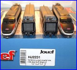 HJ 2231 JOUEF TGV CARMILLON SUD EST 4 ELEMENTS EP. VI EN BOITE