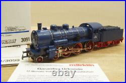 Ho Märklin 3091 Locomotive-Tender Baden P 8. 1164 IN Bleu Neuf Scellé