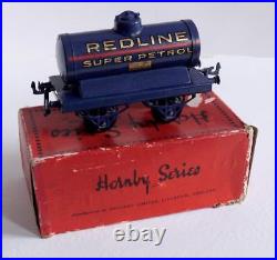 Hornby O Calibre (Sans 1) Essence Wagon Citerne (Redline) Bleu (Emballé)