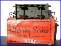 Hornby Séries 1931 O Calibre Emballé Fer Blanc Mobiloil Gargouille Tank