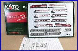 KATO K10918 DCC Ajusté SNCF Thalys Pbka 10-tlg Électrique Locomotive 10 Auto Set