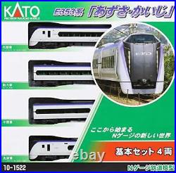 KATO N Jauge Séries E353 Azusa / Kaiji Basique Set 4 Cars 10-1522 Train