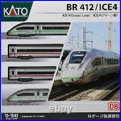 Kato 10-1542 BR 412/ICE4 (Green Line) 4 Cars Standard Set N