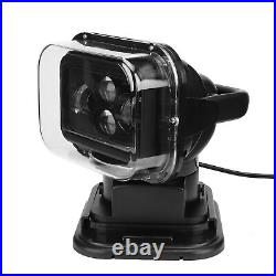 Led Search Light 60W Télécommande Étanche Projecteur Pour Bateau Voiture