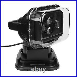 Led Search Light 60W Télécommande Étanche Projecteur Pour Bateau Voiture