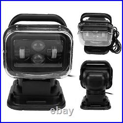 Led Search Light 60W Télécommande Étanche Projecteur Pour Bateau Voiture