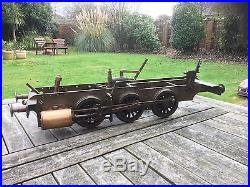 Live steam locomotive chassis 3.5 inche gauge