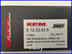 Loco EPM SNCF Y 6429 Digital sound H0 1/87 E123302s