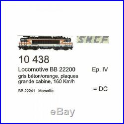 Locomotive BB22241 Marseille Ep IV SNCF-HO 1/87-LSMODELS 10438