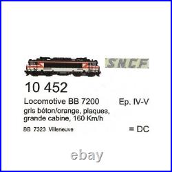 Locomotive BB7323 Villeneuve Ep IV SNCF digital son-HO 1/87-LSMODELS 10452S